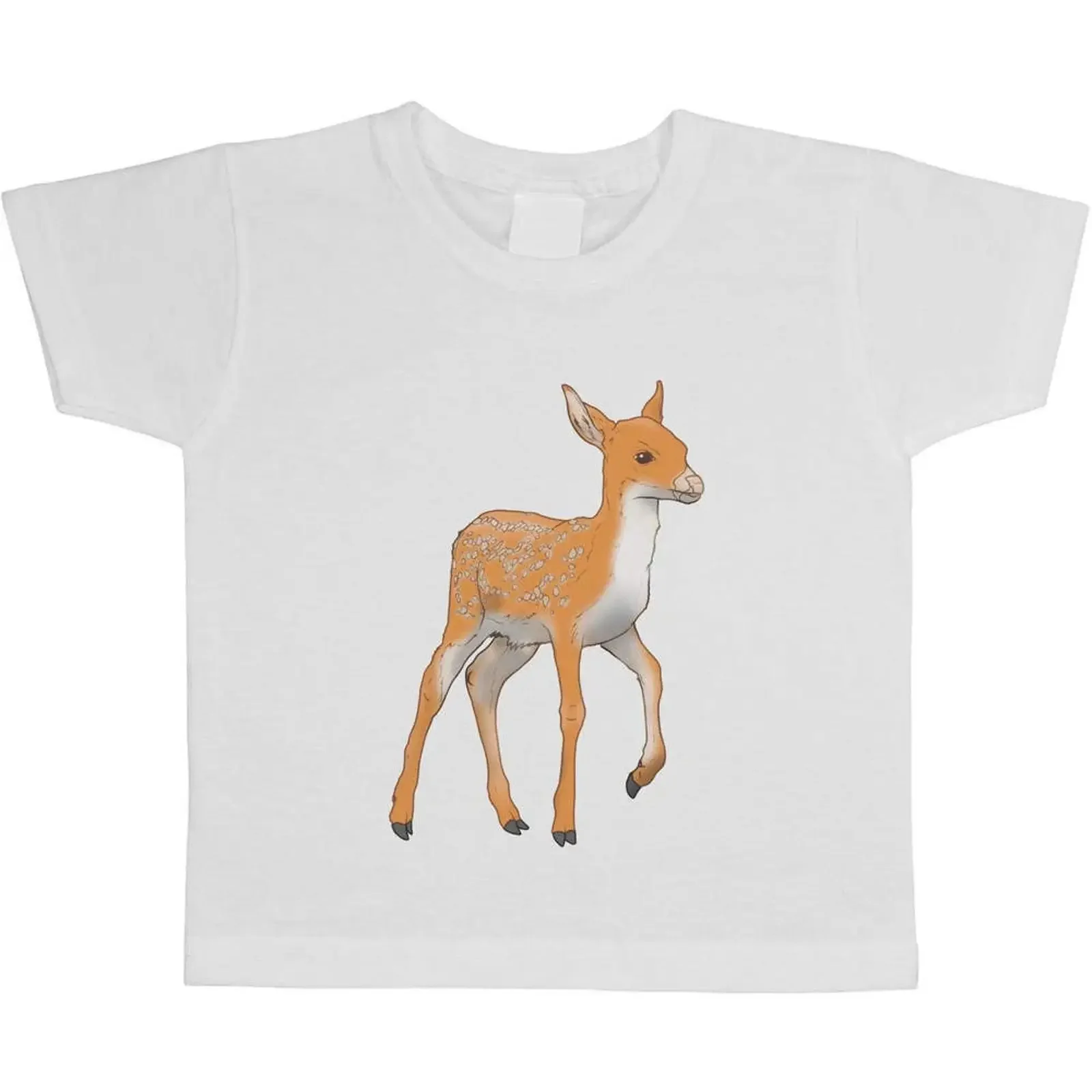 Kinder T Shirt Baumwolle quot Junger Hirsch TS053636 vintage Washed Slightly Soft fashion designer clothes homme streetwear