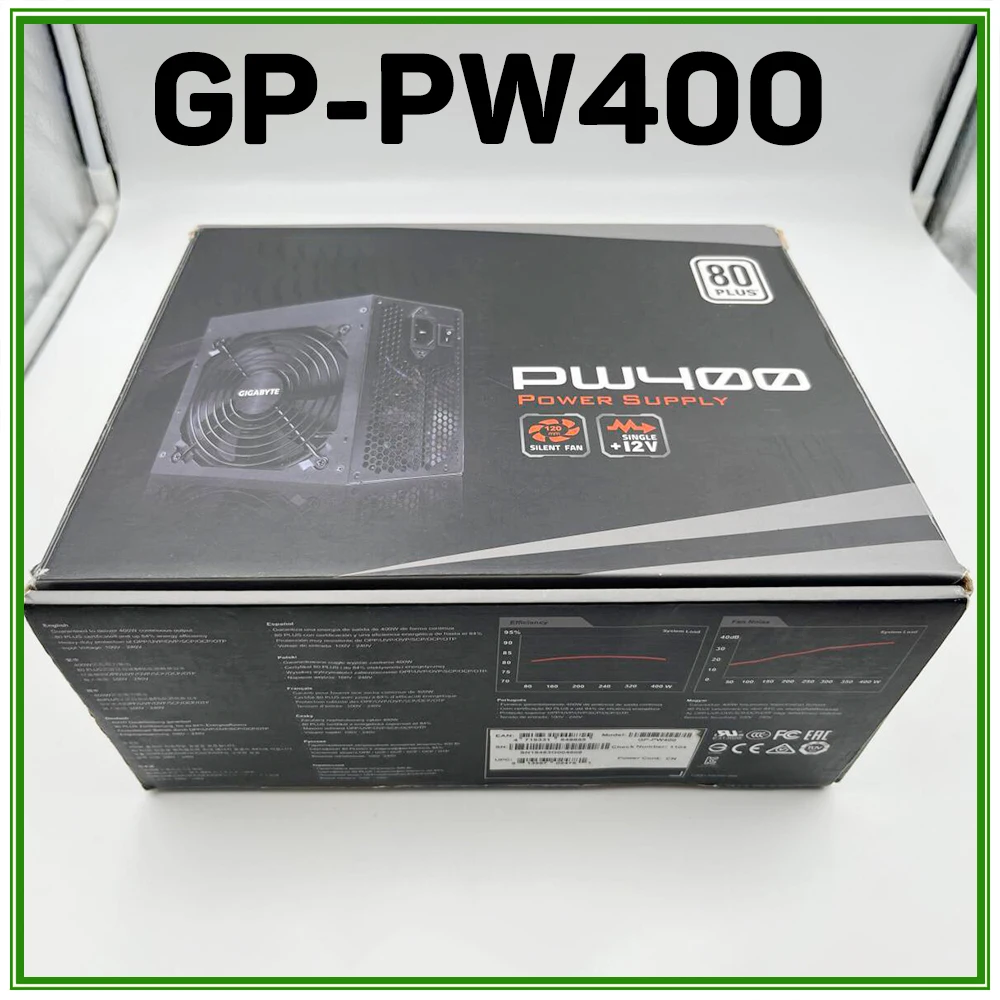 GP-PW400 Form Factor ATX 12V 400W Active PFC 50-60HZ Power Supply PW400