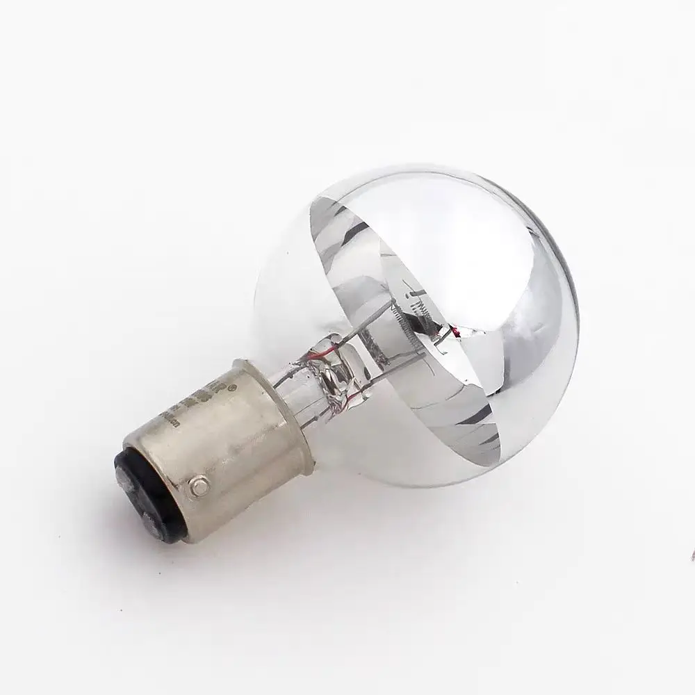 HoneyFly 5 قطعة مصباح جراحي بدون ظل BA15D 12 فولت 25 واط عاكس فضي تشغيل لمبة طبية لـ H-016191 Hanaulux 56016191