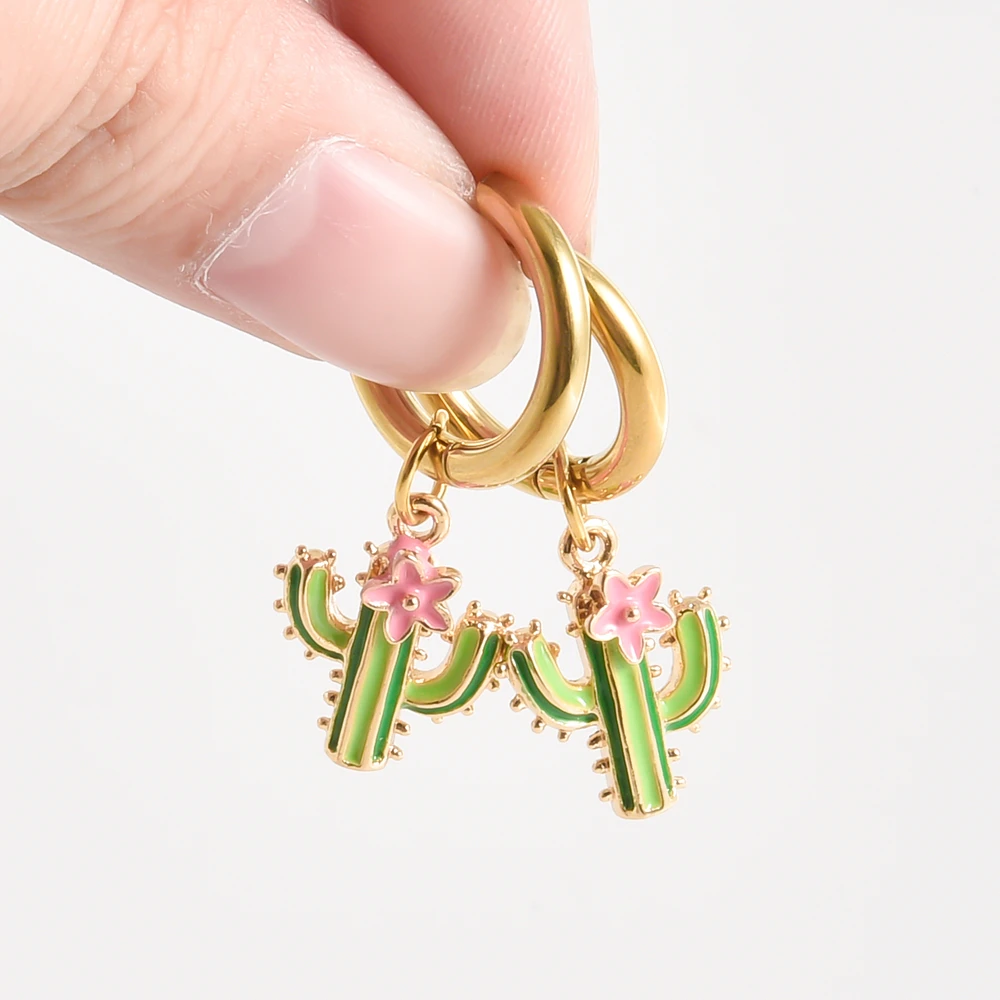 مضحك الجدة هوب أقراط صغيرة لطيف الكعك الآيس كريم كعكة الحلوى استرخى هوب هوجيز أقراط للنساء الفتيات فكرة هدية الموضة