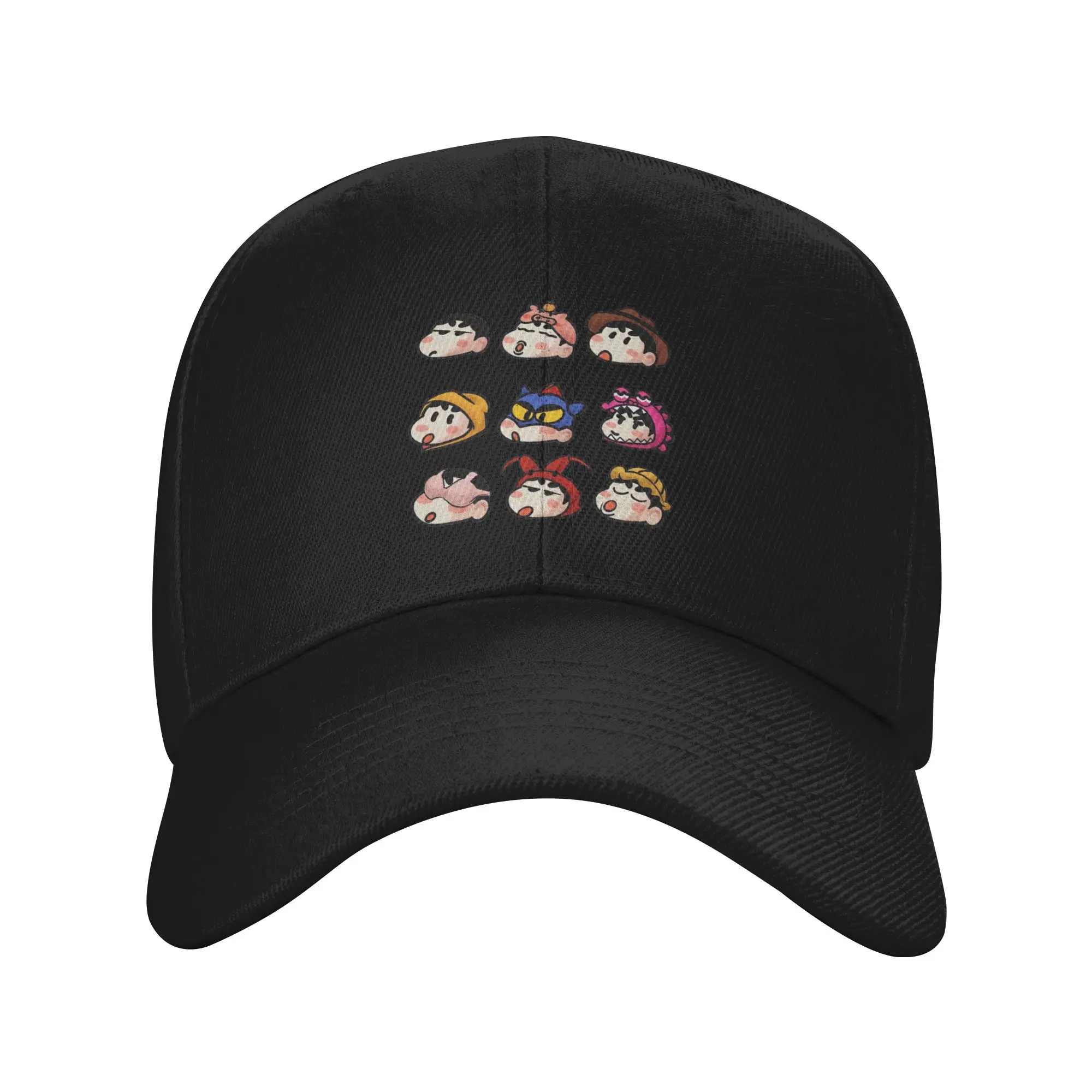 Unisex Crayon Shin-chan Cute Chibi Cap Casual Baseball Caps Snapback Caps  Hats Sun Caps Adjustable Fishing Hat Summer