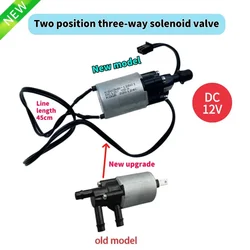 New CJWV23 DC 12V 2-position 3-way Small Mini Electric Solenoid Valve Micro Water Air Flow Control Valve Medical Pump device