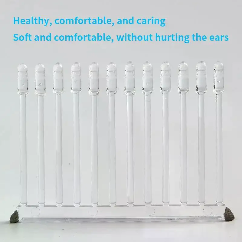 24Pcs Silicone EarWax Remover Sticky Ear Pick Not Hurt Ear Digging Spoon Ear Digging Earwax Remover For Older Adults Kids