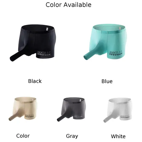 Sexiga Herrunderkläder Elefantnäsa Trunk Briefs Shorts Trosor Herr Bred Midja Andningsbara U-formade Stretchkalsonger 6 best sales Boxer STV - №5