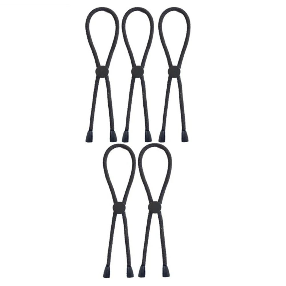 【Popular】5 PCS Hair Scrunchies Adjustable Ponytails Holder Curly Loc Ties Adjustable Styling Headpiece Hairstyle Women