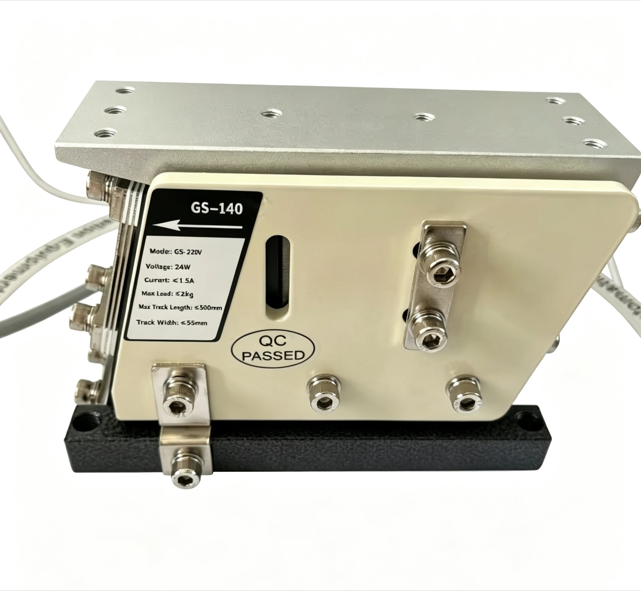 220V 10W 120Q Linear Vibratory Feeder, Precision Electromagnetic Vibration Drive Base for Industrial Automated Feeding Equipment