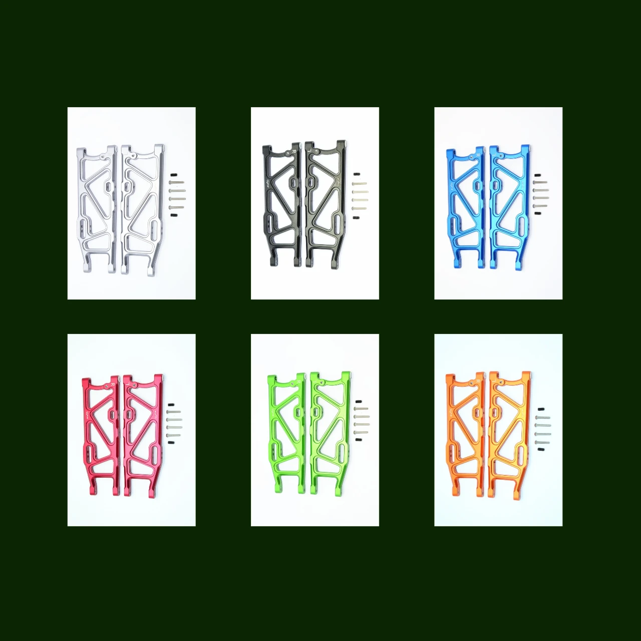 

Алюминиевые задние нижние рычаги GPM для ARRMA 1/8 Kraton Outcast Notorious Big Rock 6S