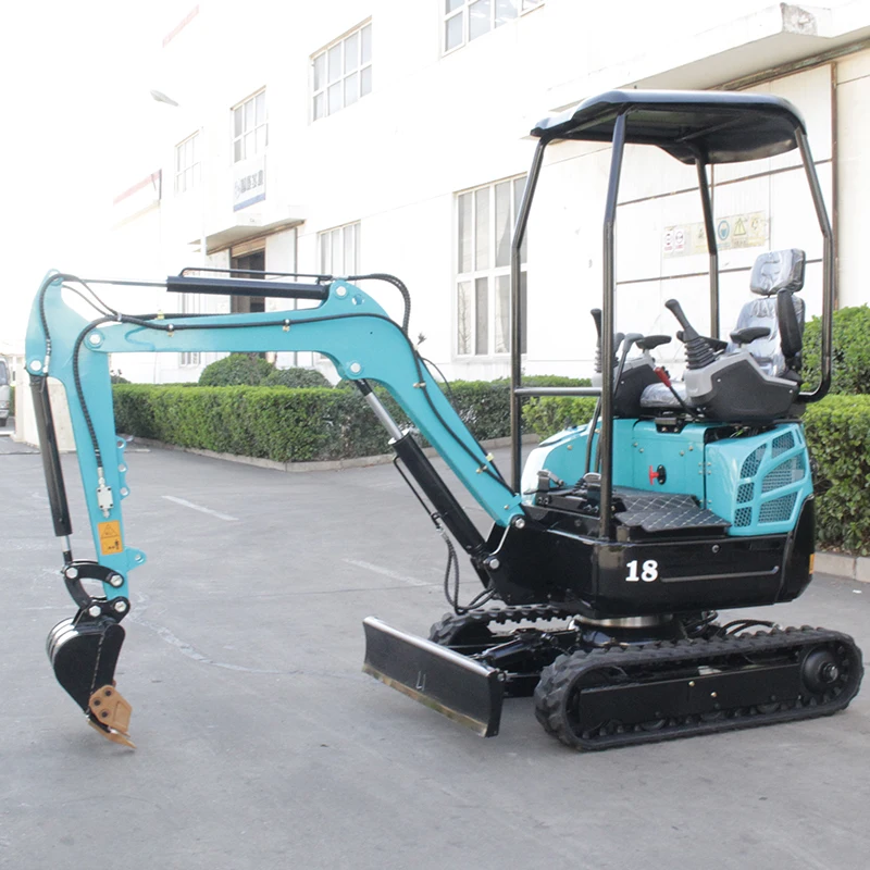 حفارة صغيرة 1.5 2.5 حفار صغير مجنزرة 1 2 حفارة صغيرة للمزرعة الهيدروليكية