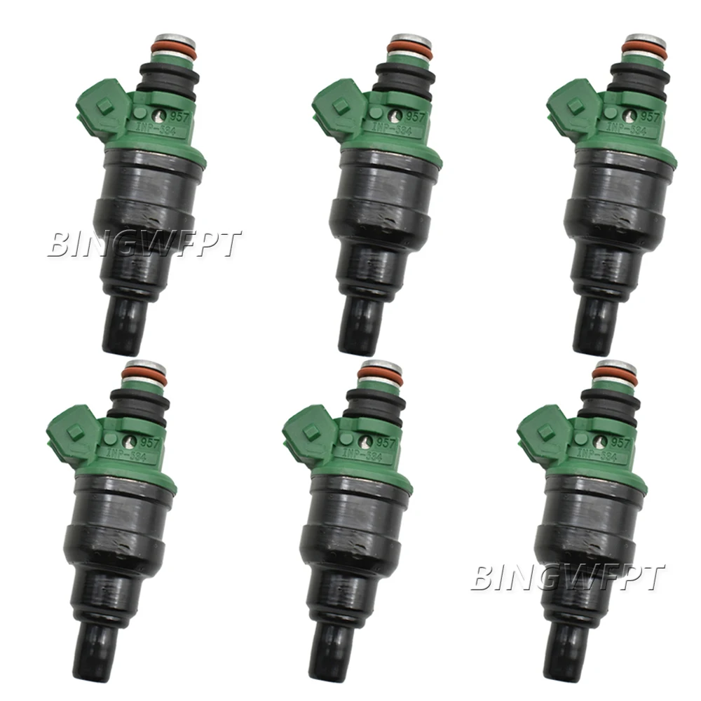 6 sztuk/partia wtryskiwaczy paliwa do Mitsubishi Montero 3.5L V6 SDH-240 INP534 SDH240 INP-534 MD189021