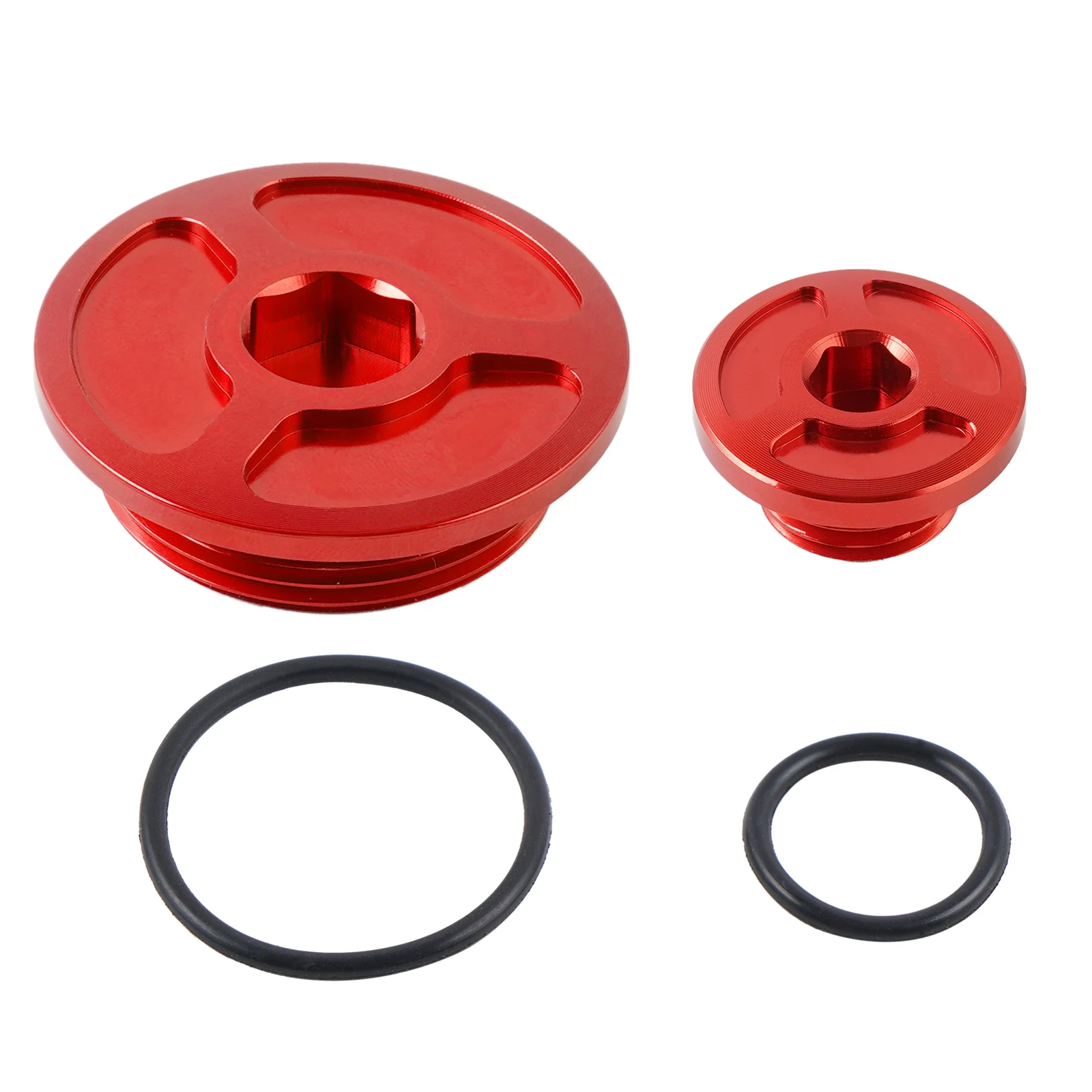 For Honda CRF1000L CRF250R CRF450R CRF450X CRF 250L/M 250RALLY 230R 150R Motorcycle Engine Timing Plug Cap Crankcase Cover Screw view 3
