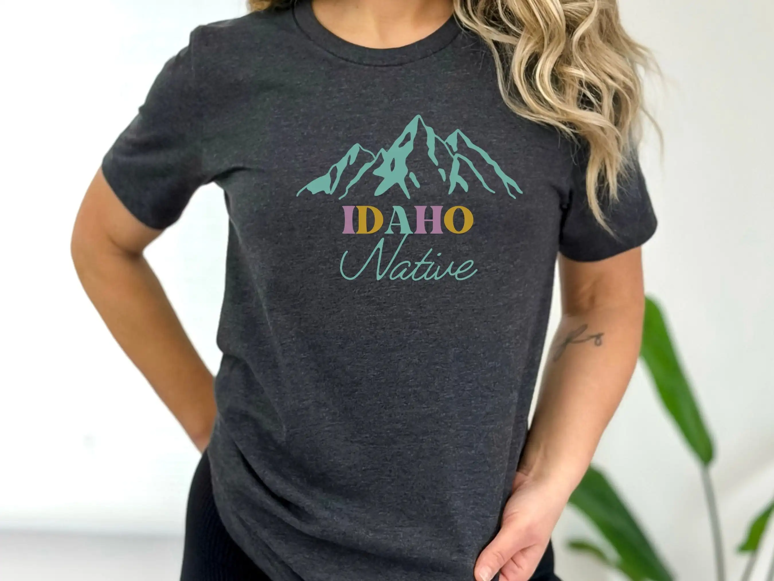 

Футболка Idaho Native Mountain Proud для мамы
