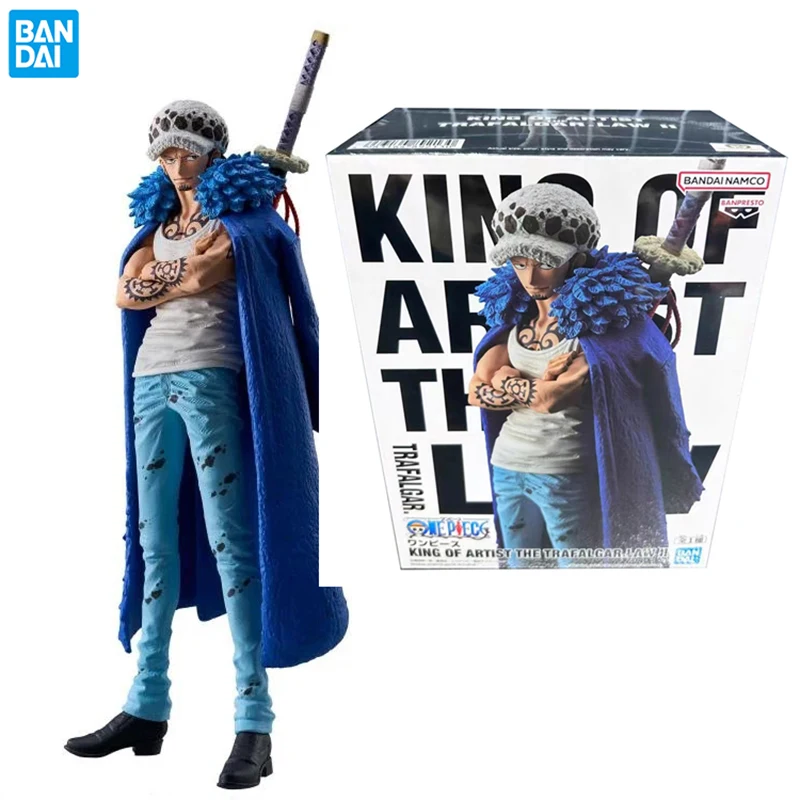 In Stock BANPRESTO One Piece King of Artist Trafalgar Law II 23 cm Nice Collectible Anime Action Figure Model Toys