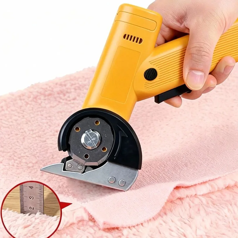 New Electric Scissors Cutting Machines Five Adjustable Gears Wireless Cutting For Cloth Leather Carpet Fabric With Battery