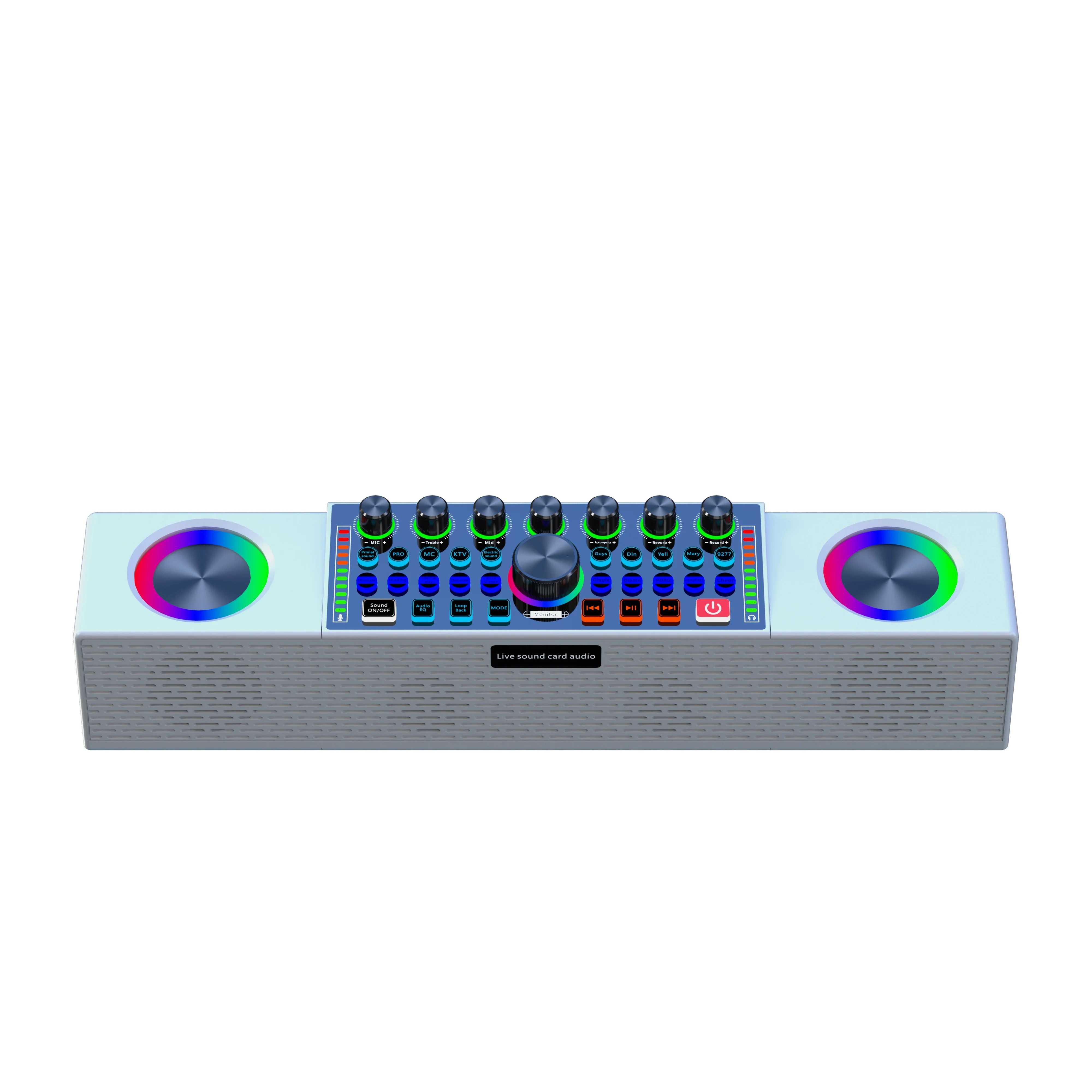 OEM ODM Speaker SY80 Inte ace Audio Voice Changer for Live Streaming Sound Card