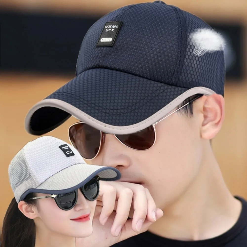 Men Women Baseball Caps Summer Sun Protection Visor Hats Bre