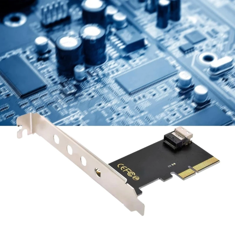 Adapter PCIe na płytę główną Slimlines SFF8654 Wydajne rozwiązanie PCIe Karta szybkiego przesyłania danych