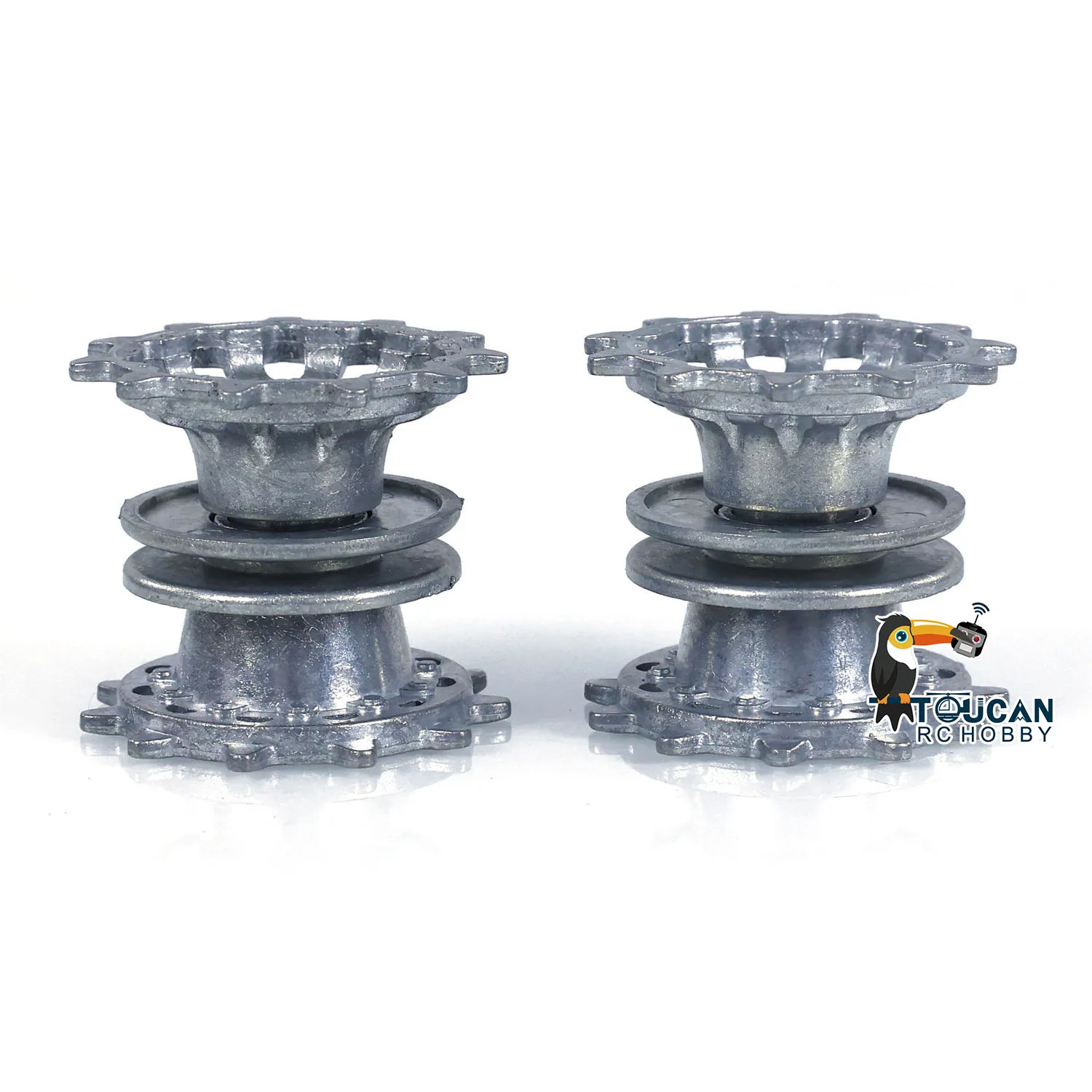 Accessories Metal Sprockets Driving Wheels Spare Parts for 1/16 Heng Long RC Tank Challenger II 3908 TH23173