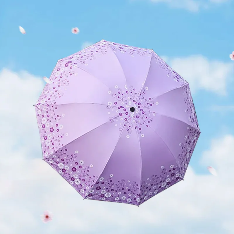 

Зонт складной двухслойный для мужчин и женщин, большой водонепроницаемый дорожный зонтик от дождя, для 2-3 человек, диаметр