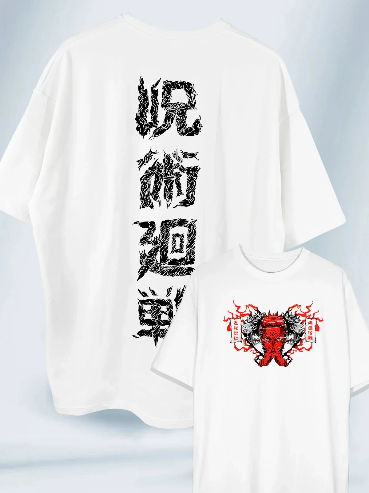 Jujutsu Kaisen: Itadori Gojo Sukuna Nobara y más, todo en una camiseta de anime para fanáticos acérrimos, tela suave y vibrante.