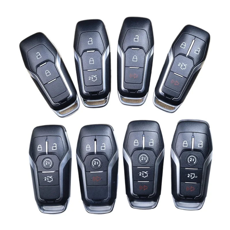 Car Key Housing Key Case Shell for Ford Mustang Edge Explorer Fusion Mondeo Kuka F-150 for Lincoln MKC MKX 2013-2017 Original