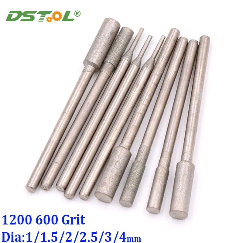 

Diamond Grinding Head A Needle 1200 Grit Fine Sand Polishing Grinding Head Flat Head Cylindrical Jade Polishing Grinding Head