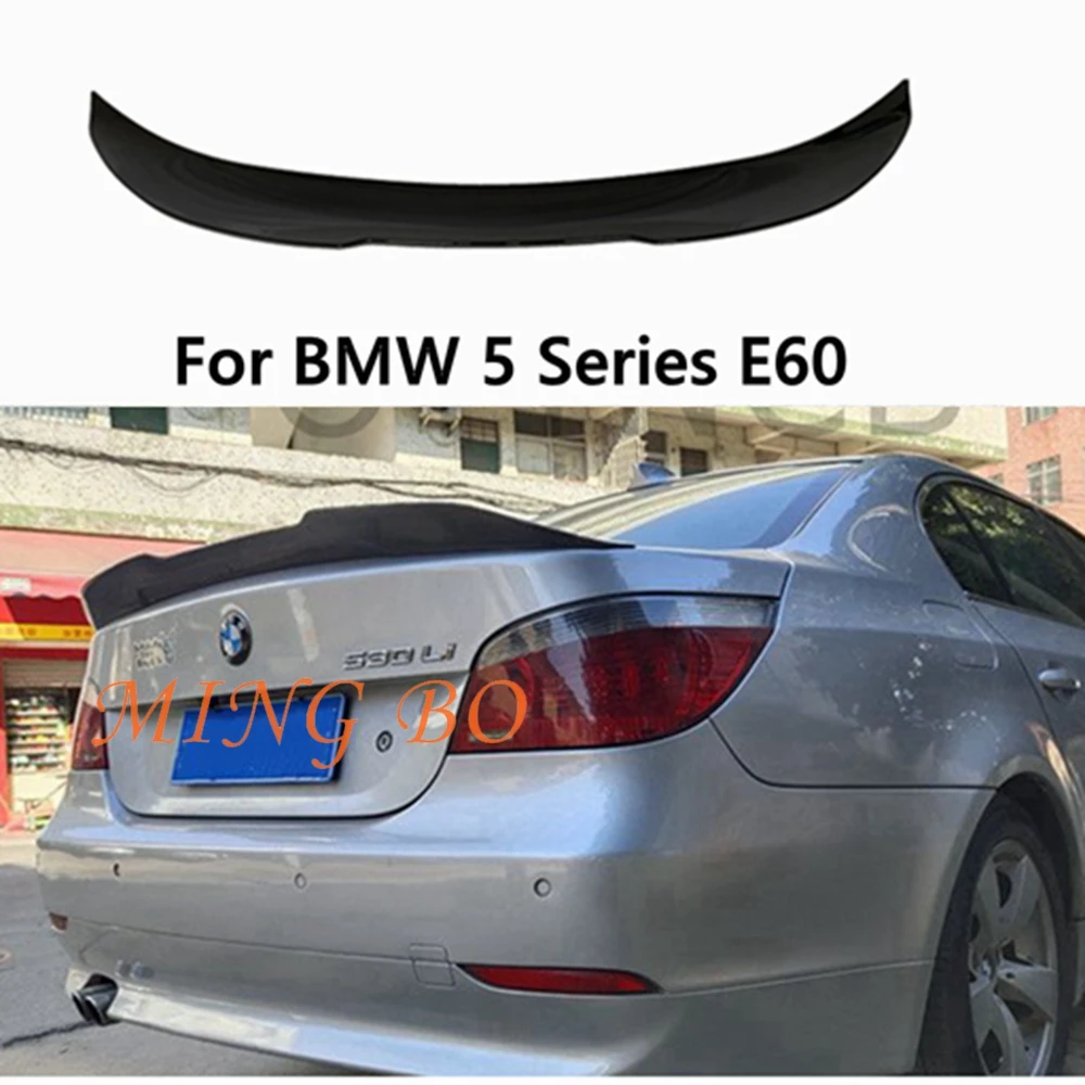 

FOR BMW 5 Series E60 Car Rear Trunk Spoiler ABS 520i 525i 530i 2004-2010 M4/PSM/MP Style Rear Spoiler