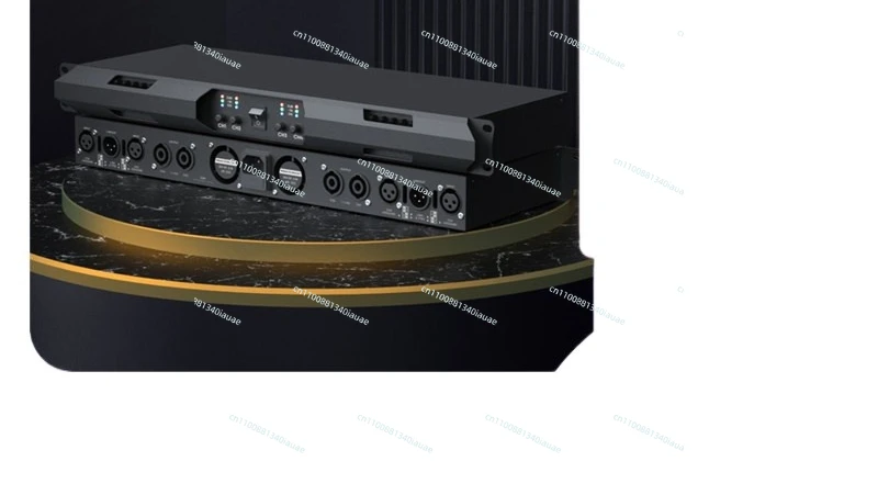 Professional Four-channel Power Amplifier Pure Rear Stage High-power Digital Stage Household HIFI Imported Amplifier