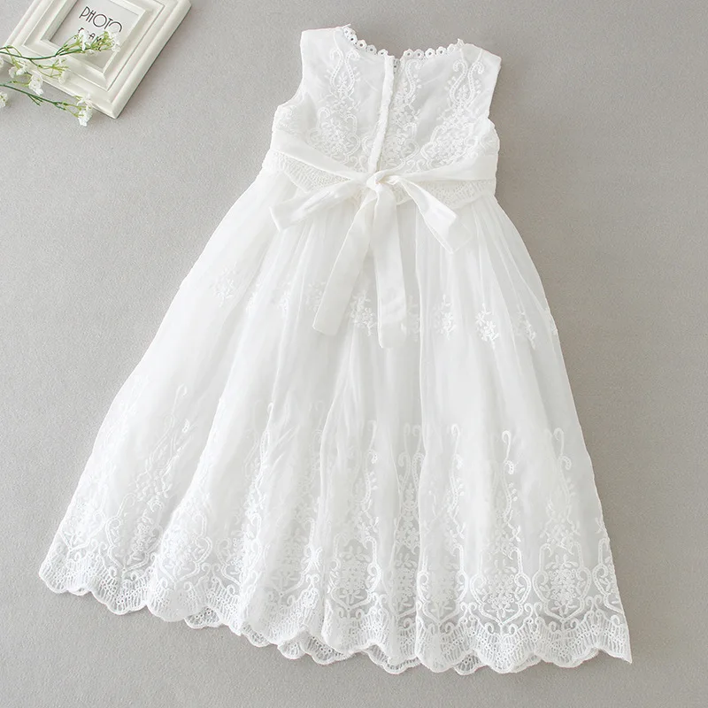 Vintage Long Sleve Baby Girl Baptism Dresses for Girls 1st year birthday party wedding Christening baby infant clothing bebes