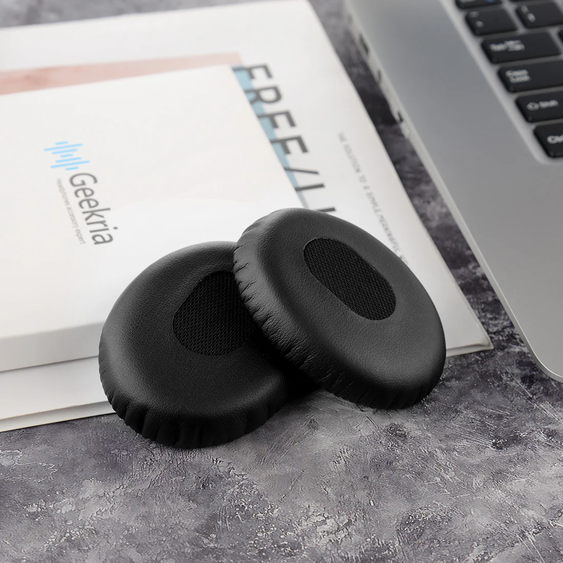 وسائد أذن بديلة من Geekria QuickFit لسماعات الرأس Bose On-Ear OE، وسائد أذن لسماعات الرأس، وسادات أذن لسماعات الرأس