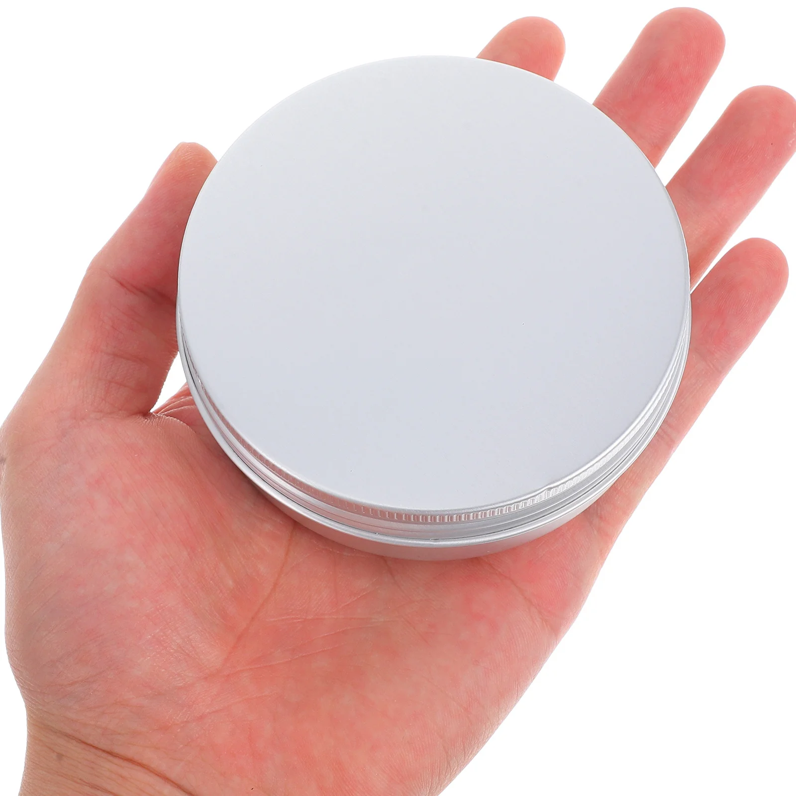 3 szt. Aluminiowe Pudełka Srebrne z Wyjmowaną Pokrywką na Mydło Kąpielowe Zapachowe Ręcznie Robione Przechowywanie Mydła Podróżne Etui na Mydło Organizery Łazienkowe