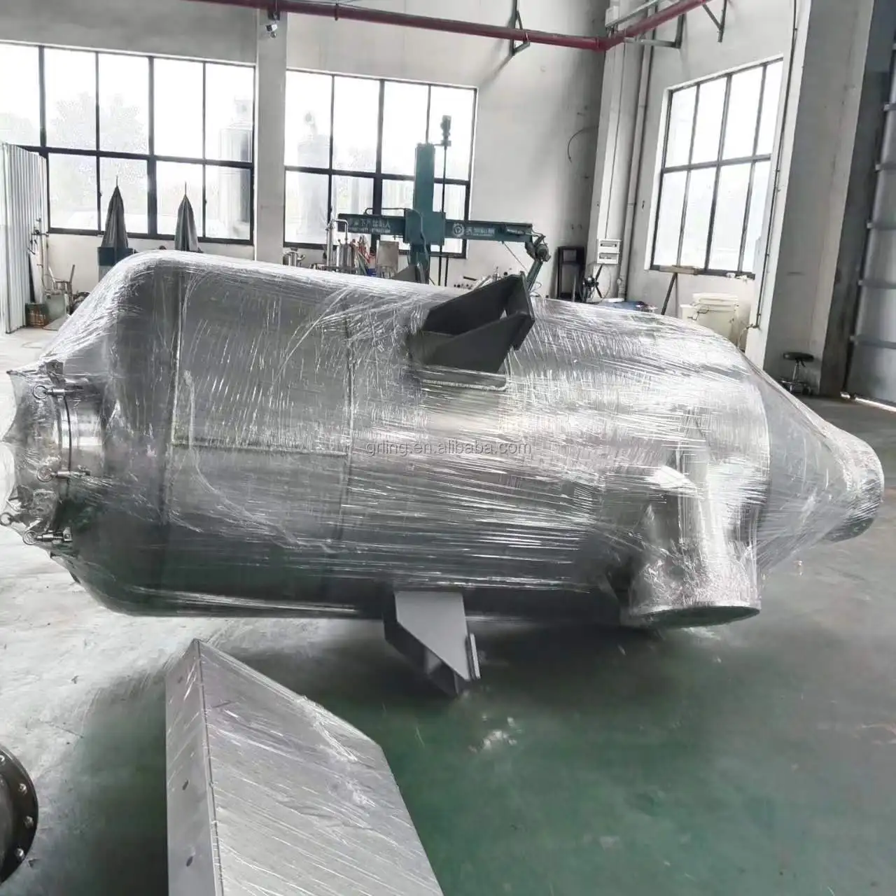 Pianta per la produzione di sale d'acqua salamoia MVR Cristalizzatore evaporativo a circolazione forzata