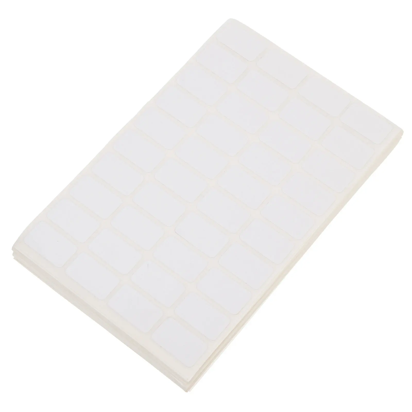 

50 Sheets Blank Label Stickers Paper Adhesive Labels for Home Office School Jars Bottles Storage Containers Handwritten Date