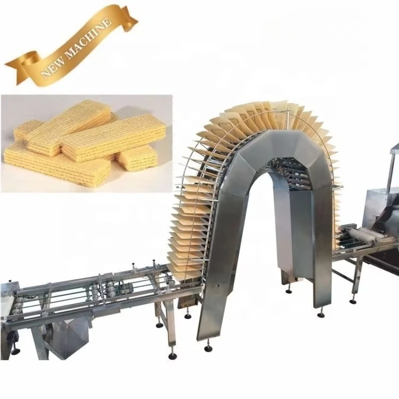 Customize Full Automatic Extra Crispness Wafer Biscuit Making Machine Production Line for Snack Manufacturing Plants