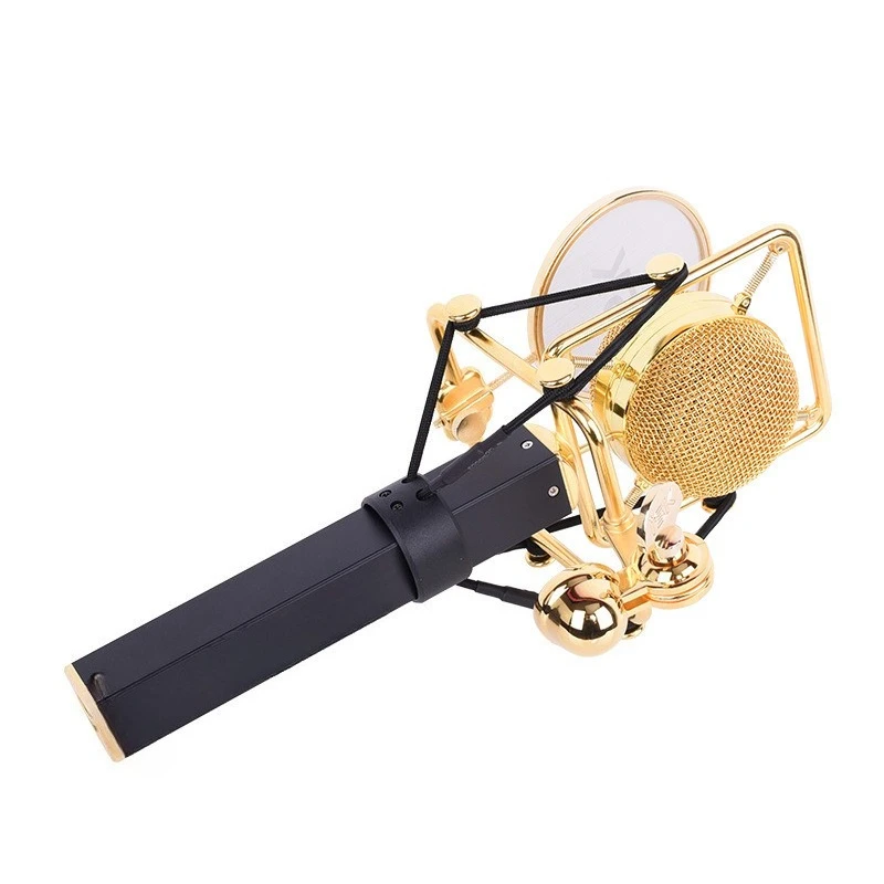 

ISK T3000 black gold version condenser microphone Karaoke recording sound card professional microphone