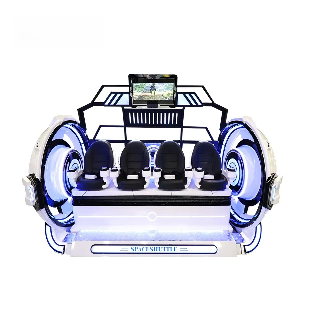 VART Commercial VR Game Simulator Attraction VR 4 Cinema Chair 9D Interactive Game Machine 4 Seat VR Gaming Chair