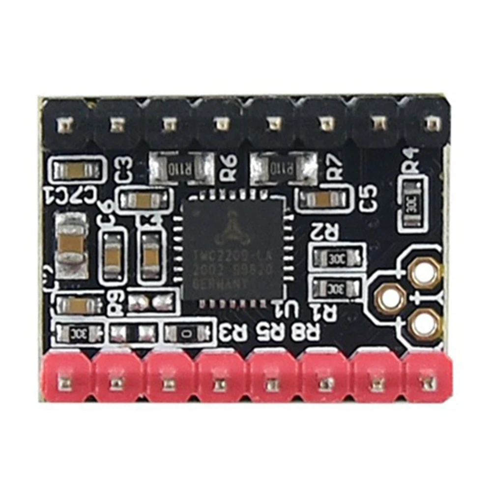 5 Pcs 3D Printer Parts TMC2208 V3.0 42 Stepper Motor Driver Silent Drive Radiator for SKR V1.3 V1.4,Black