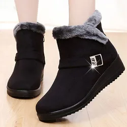 Women's Winter Boots Women's winter new UGGS Women's thickened short boots casual warm shoes women's flat anti-skid women's boot