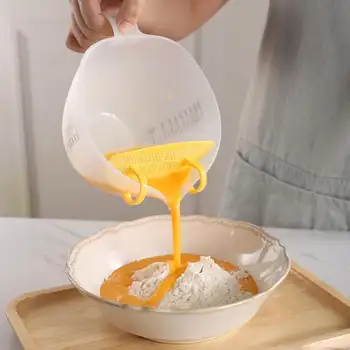 Odměrka na vejce, odnímatelná plastová pěna, filtrační potřeby pro domácí pečivo, pečení dortů, pečení, míchací hrnek 10 nejlepší prodej odměrka na rychlovarné vejce Dash - №8