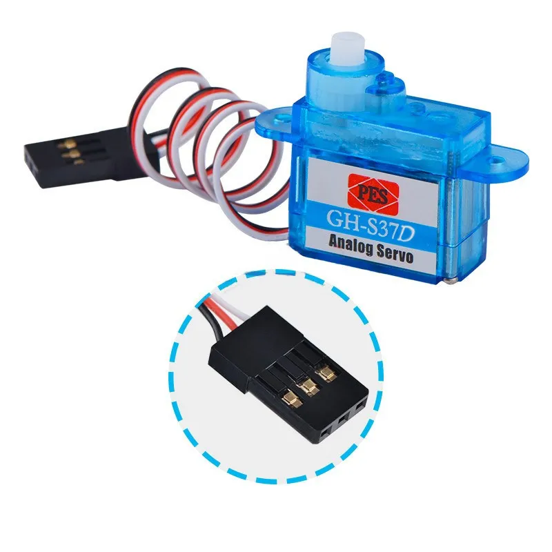 3.7g 4.3g Mini Remote Control Steering Gear Fixed Wing Small DC 3.7g | 4.3g Model Airplane Accessories