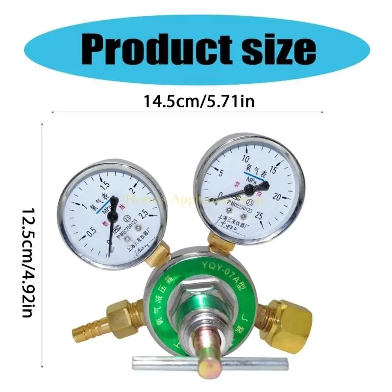D0AB ПРОТЕЦИОННЫЙ ОКСИРОГОВОД ОКСИРОВАЛ ОКСИРОВОЙ ДАВЛЕНИЕ Регуляторный регулятор медной текстуры для лабораторных и больничных