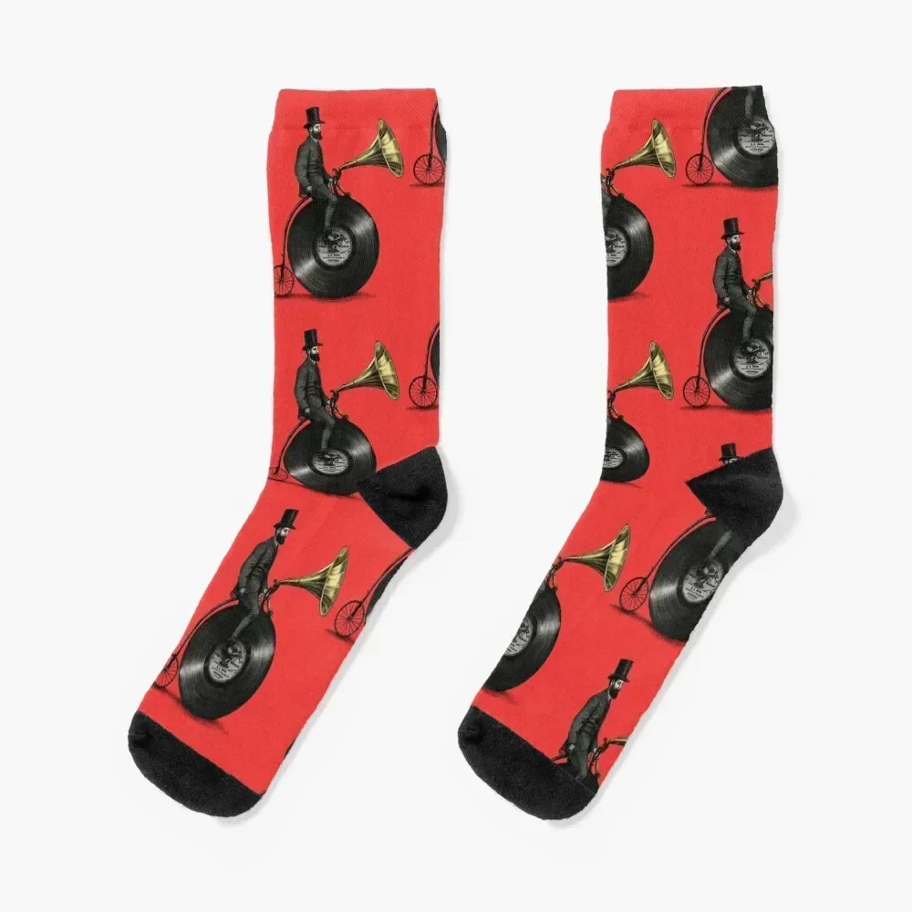 

Music Man Socks custom sports Run loose happy Socks Men Women's