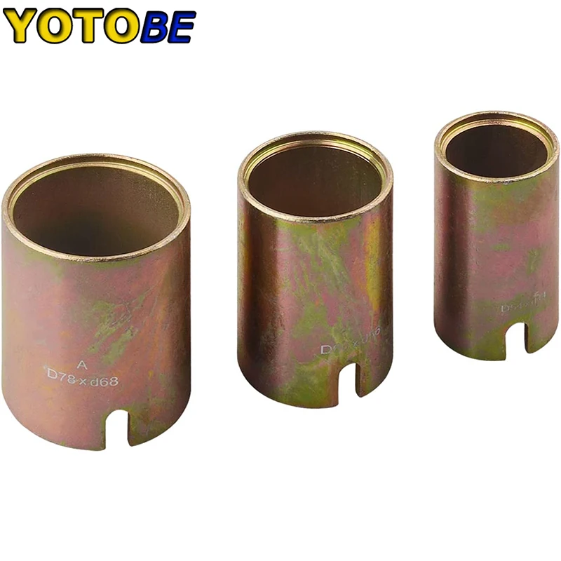 Universal Pull Press Sleeve Kit Bearings Seal Removal Bushing Driver M10 M12 M14 M16 Bushing Disassembly Tool