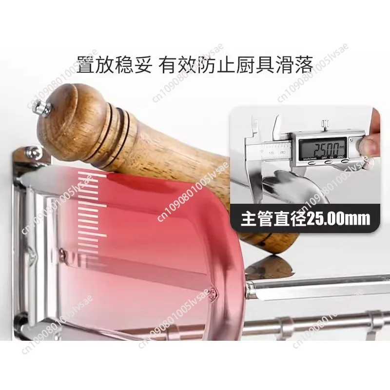 Wall Mounted Microwave Oven Rack Kitchen Storage Holders Stainless Steel Material Universal Storage Rack Kitchen Accessories