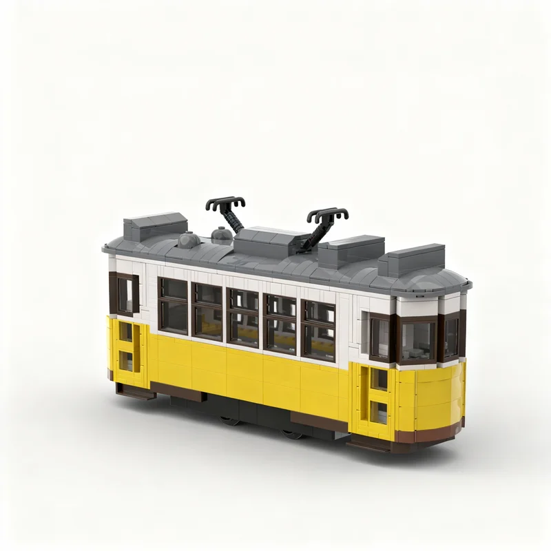 943pcs MOC Eletrico De Lisboa LisbonTram Icons Model Building Blocks Construction Toy Christmas Gifts DIY Creative Idea Birthday