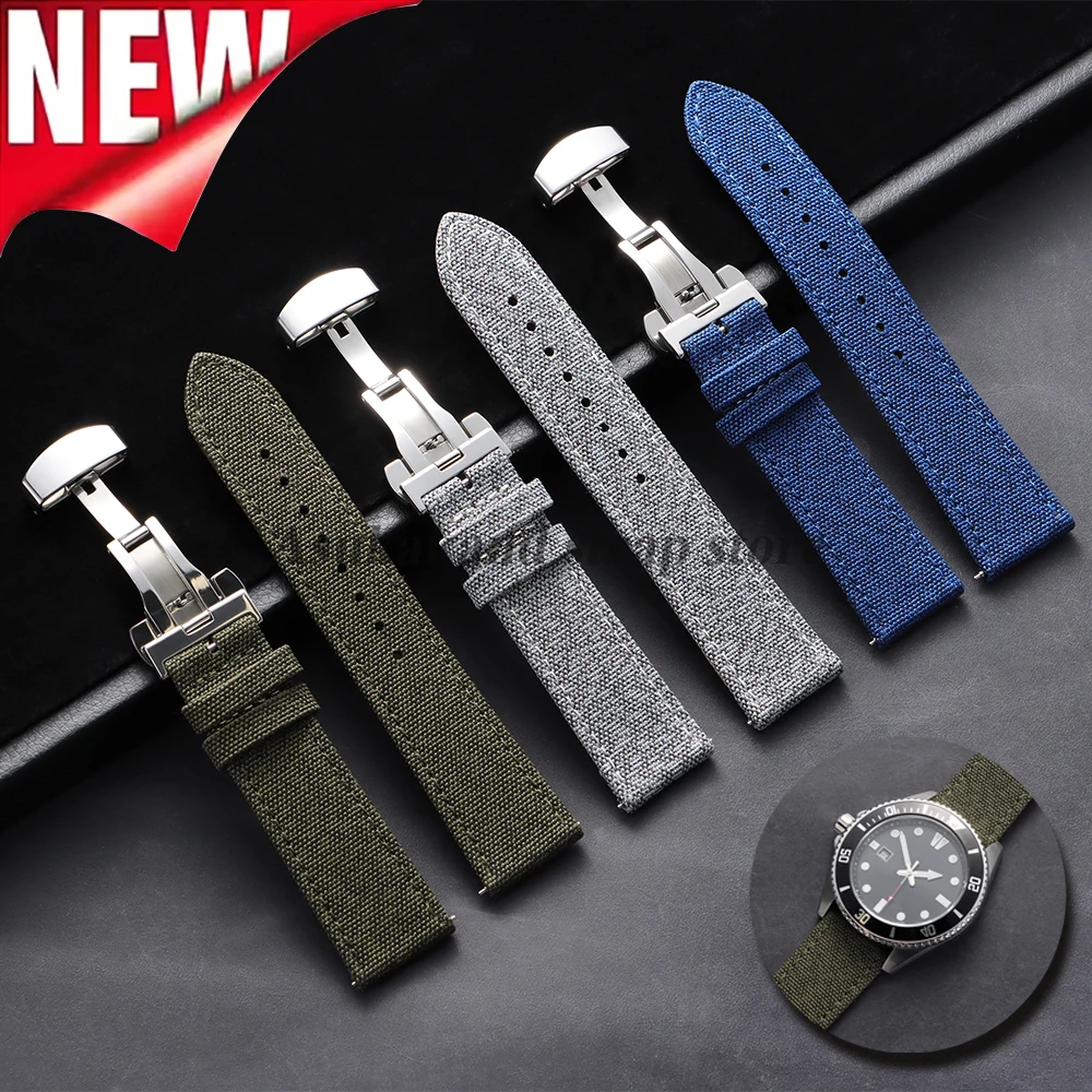 Nylon Canvas Leathe… - image