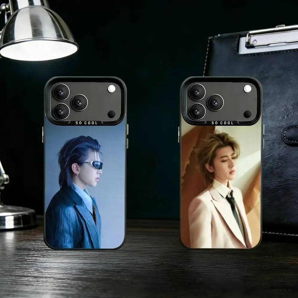 

KUN Cai Deadman Phone Case For iPhone 17,16,15,14,13,12,11,Pro Max,Plus Candy Silver Cover