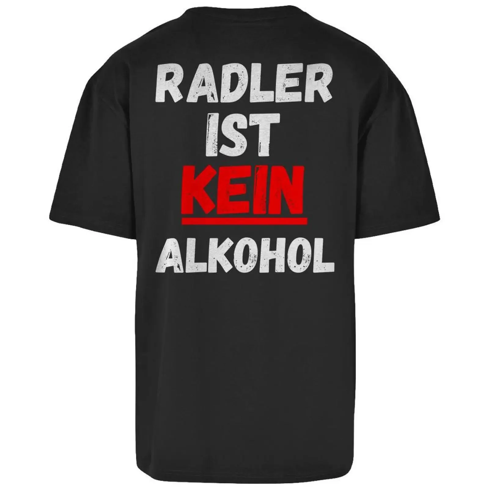 Radler Ist Kein Alkohol Lustiges Deutsches Bier-Trinkzitat T-Shirt Vintage Gewaschen Bequem Grafisch Dehnbar Vielseitig Lässig