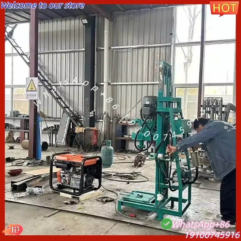 2026Hot 120m Depth Factory Price Electric Water Well Borehole Drilling Machine Electric Drilling Rig