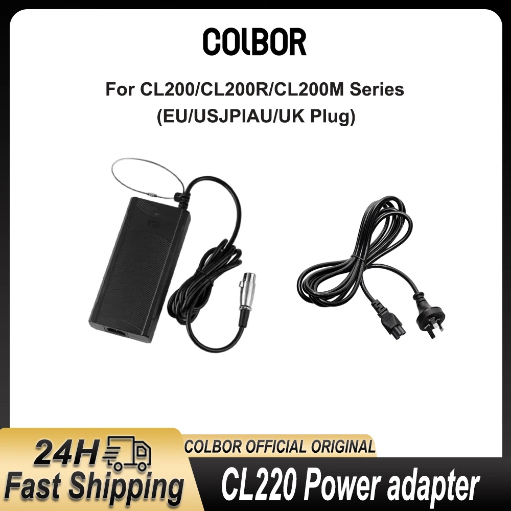 

Адаптер питания COLBOR для COLBOR CL200 CL200X CL200X Lite светодиодный Video