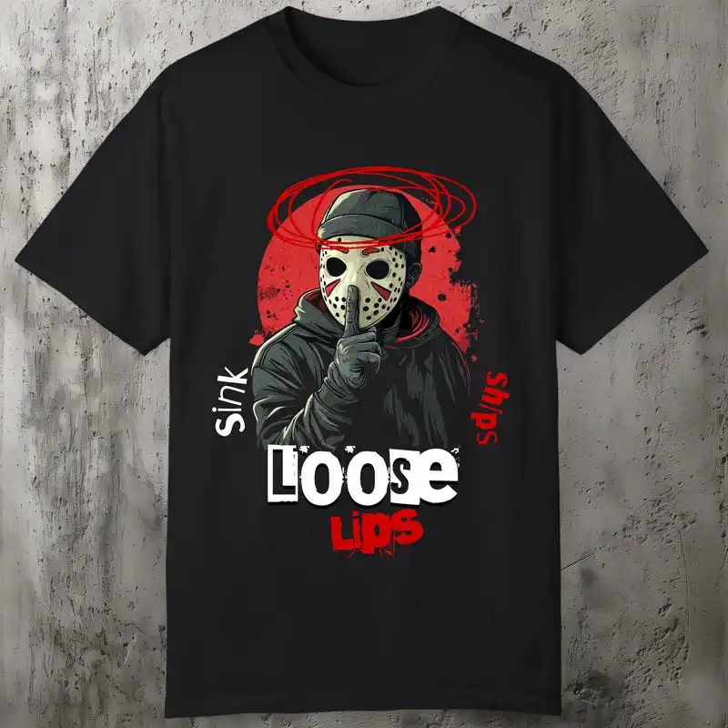 Loose Lips Sink Ships Graphic Tee - Urban Streetwear T-Shirt
